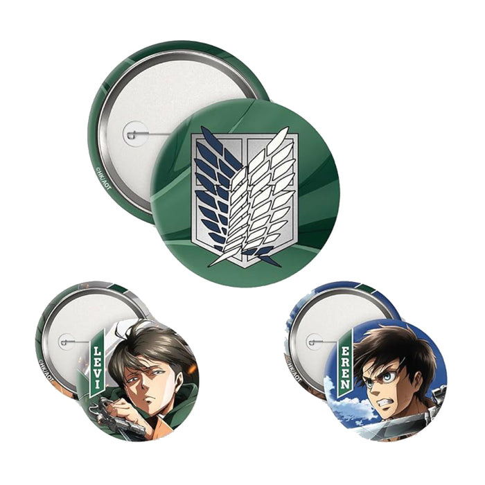 Set Insigne Attack on Titan - Eren & Levi