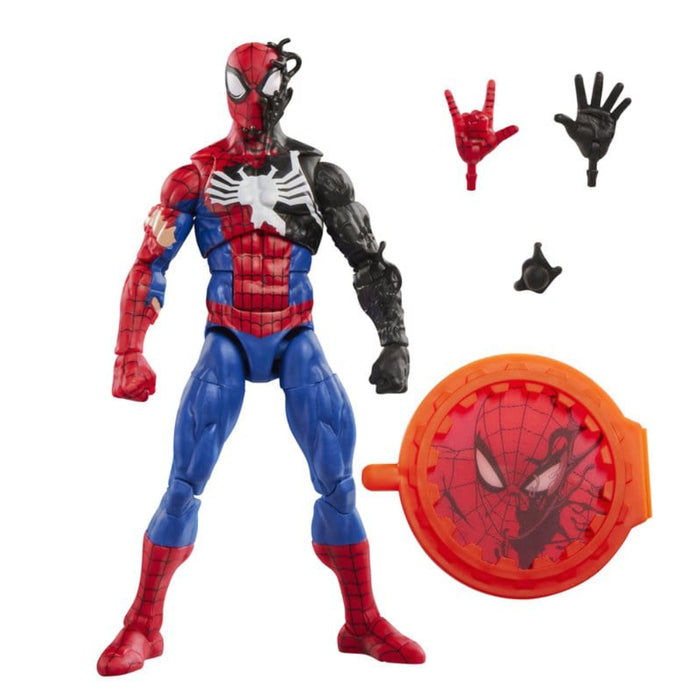 Figurina Articulata Secret Wars Marvel Legends - Spider-Man (Alien Costume) 15 cm