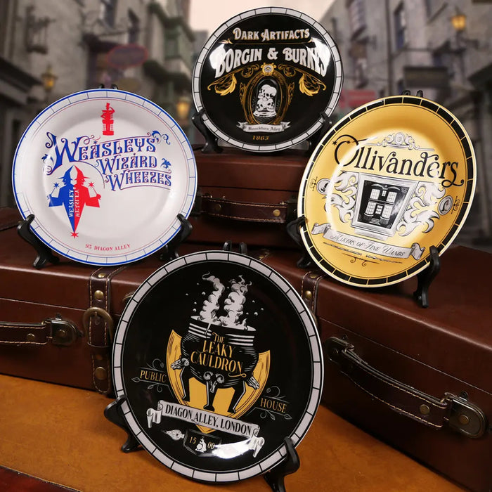 Set 4 Farfurii Harry Potter - Diagon Alley