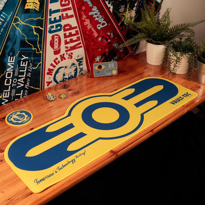 Set Cadou Fallout Desk Pad and Coaster - Vault-Tec