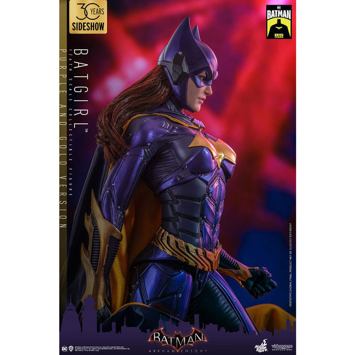 Precomanda Figurina Articulata Batman Arkham Knight Videogame Masterpiece 1/6 - Batgirl (Purple and Gold Version) Exclusive 30 cm