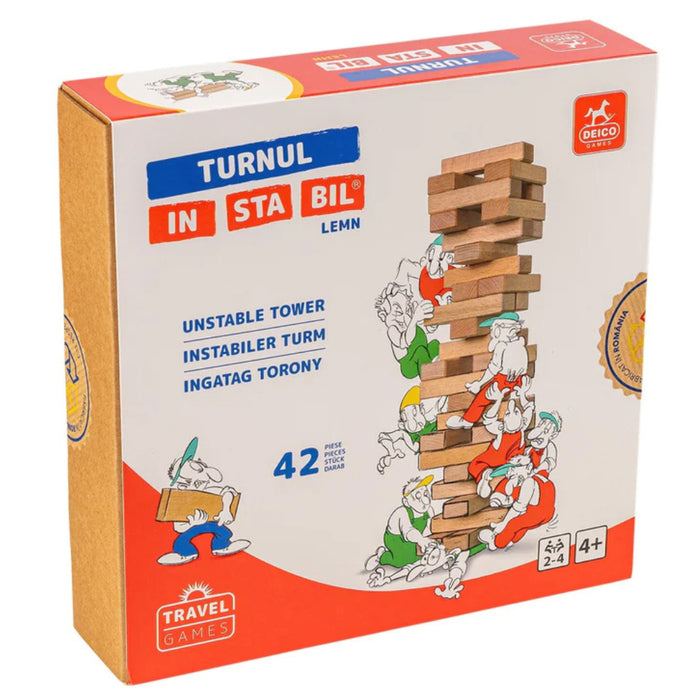 Turnul instabil - travel, lemn