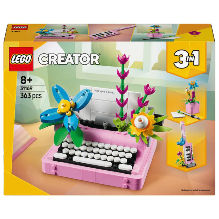 Lego Creator Masina de Scris cu Flori 31169