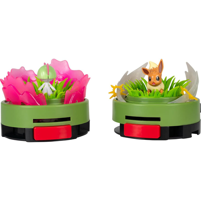 Set de joaca Pokemon - Battle Disc Showdown, Eevee & Ralts