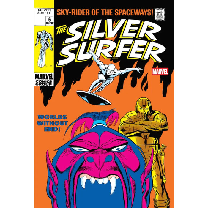 Silver Surfer 06 Facsimile Cvr A John Buscema