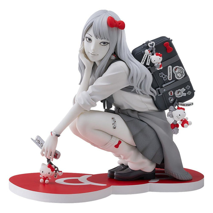 Precomanda Figurina Junji Ito PVC - Gyaru Tomie x Hello Kitty 14 cm