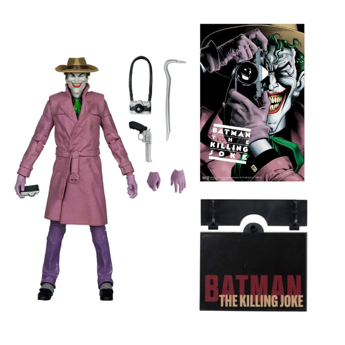 Figurina Articulata DC Multiverse Cover Recreations Batman the Killing Joke - The Joker