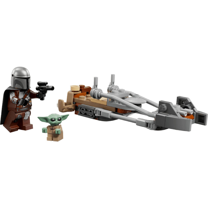Lego Star Wars - Motocicleta rapida a lui Mandalorian si Grogu (75436)