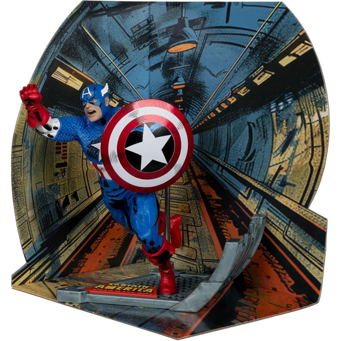 Figurina Marvel Collection PVC 1/10 Captain America (Captain America 100) 12 cm