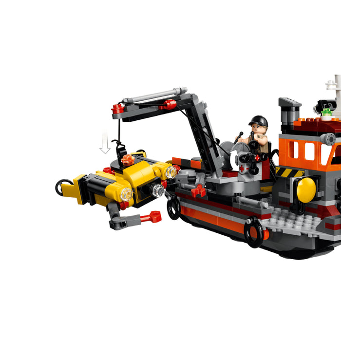 Lego Jurassic World - Un Mosasaurus ataca o barca (77983)