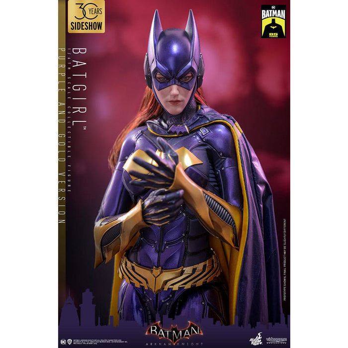 Precomanda Figurina Articulata Batman Arkham Knight Videogame Masterpiece 1/6 - Batgirl (Purple and Gold Version) Exclusive 30 cm