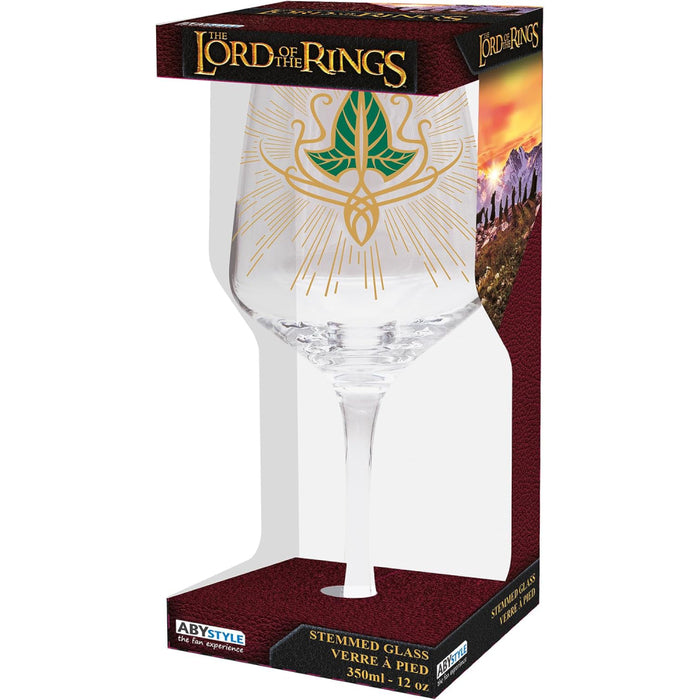 Pahar cu Picior Lord of the Rings - Lorien Leaf