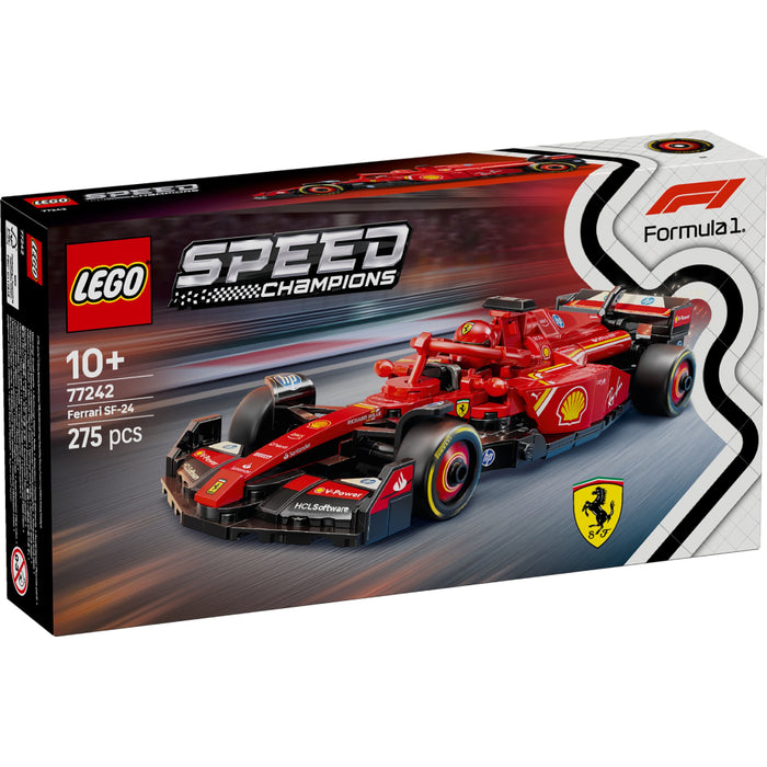 Lego Speed Champions Masina de Curse F1 Ferrari SF-24 (77242)
