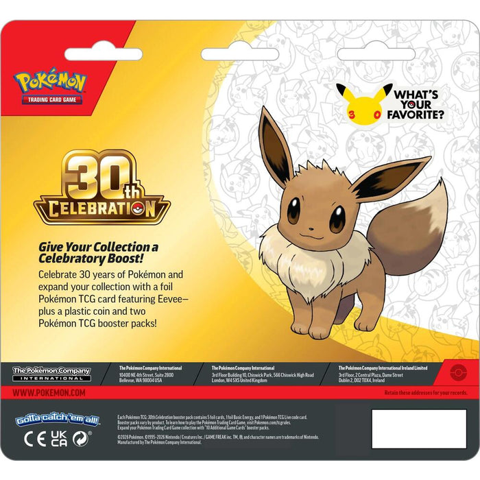 Precomanda Pokemon TCG - 30th 2-Pack Blister - Double Wide