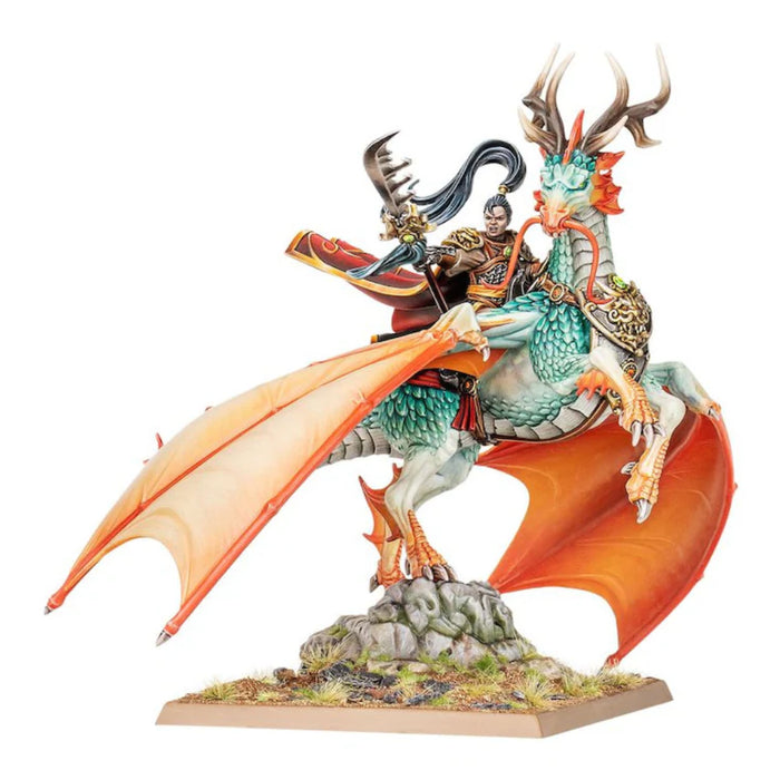 Warhammer The Old World - Shugengan Lord On Great Spirit Longma