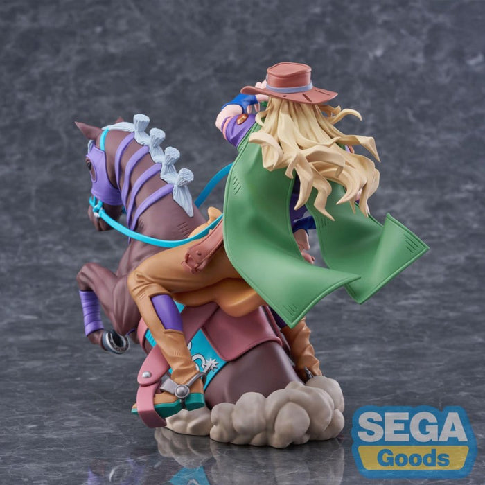 Precomanda Figurina JoJo's Bizarre Adventure Steel Ball Run XrossLinkMAX PVC - Gyro Zeppeli 18 cm