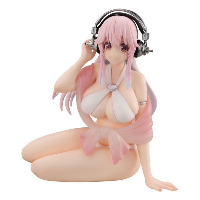 Figurina Super Sonico Noodle Stopper PVC - Super Sonico Summer Memories Ver. 11 cm