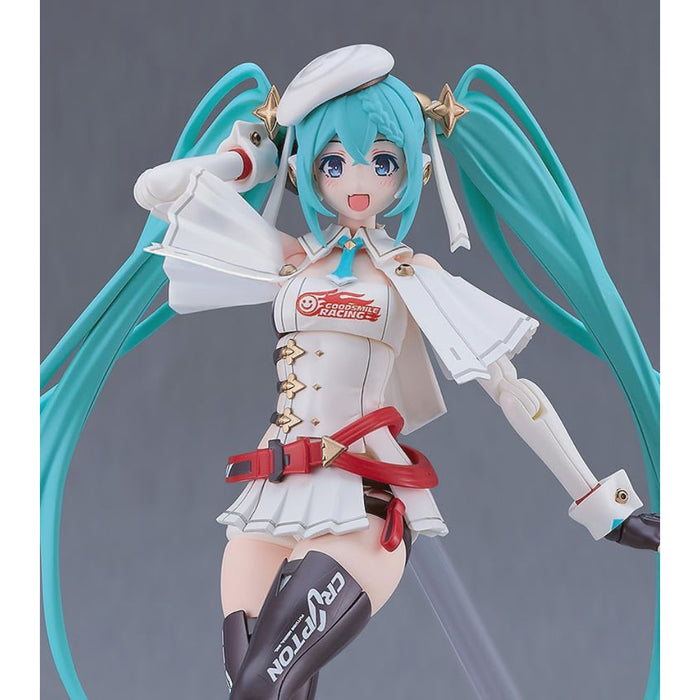 Figurina Articulata Hatsune Miku GT Project Plamatea Plastic Model Kit Racing Miku 2023 Ver 15 cm