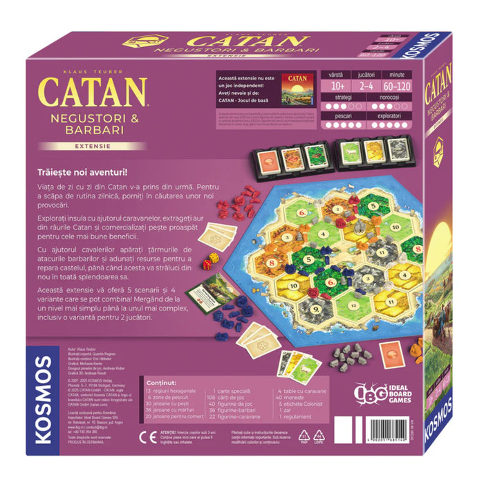 Catan - Extensia Negustori & Barbari 3/4 - editia 2025