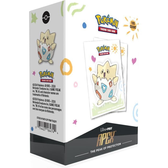 Sleeve-uri UP - Togepi 105ct Apex Deck Protector for Pokemon