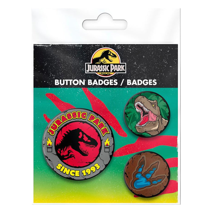 Set Insigne Jurassic Park - Logo T-Rex