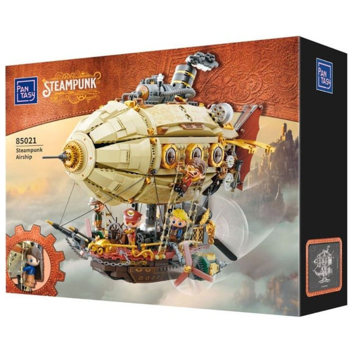 Set Constructie Pantasy Original Construction Steampunk Airship