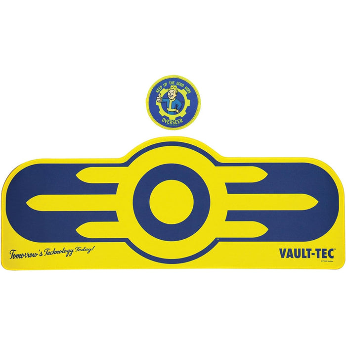 Set Cadou Fallout Desk Pad and Coaster - Vault-Tec