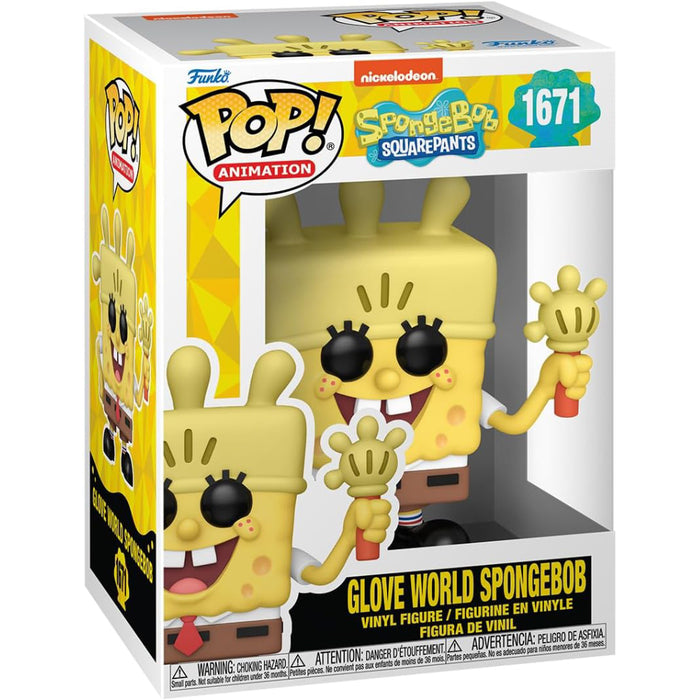 Figurina POP TV SBS 25th - SpongeBob with Glove Light