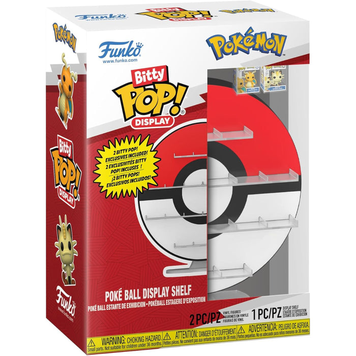 Set 2 Figurine si Display Funko Bitty POP! Pokemon - Poke Ball