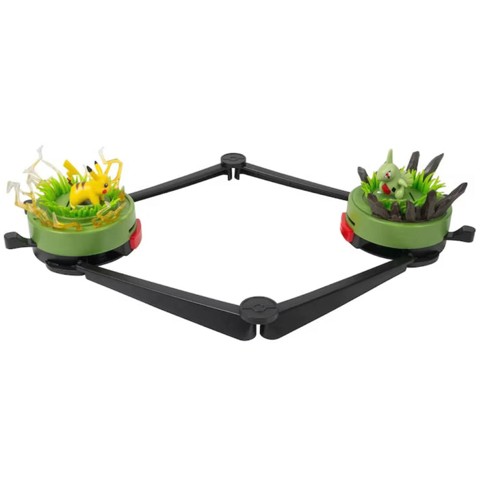 Set de joaca Pokemon - Battle Disc Showdown, Pikachu & Larvitar