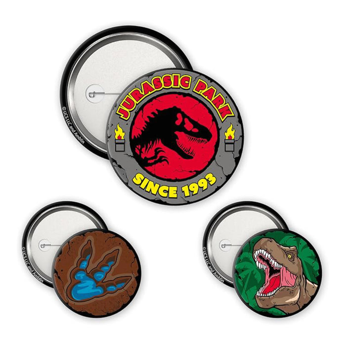 Set Insigne Jurassic Park - Logo T-Rex