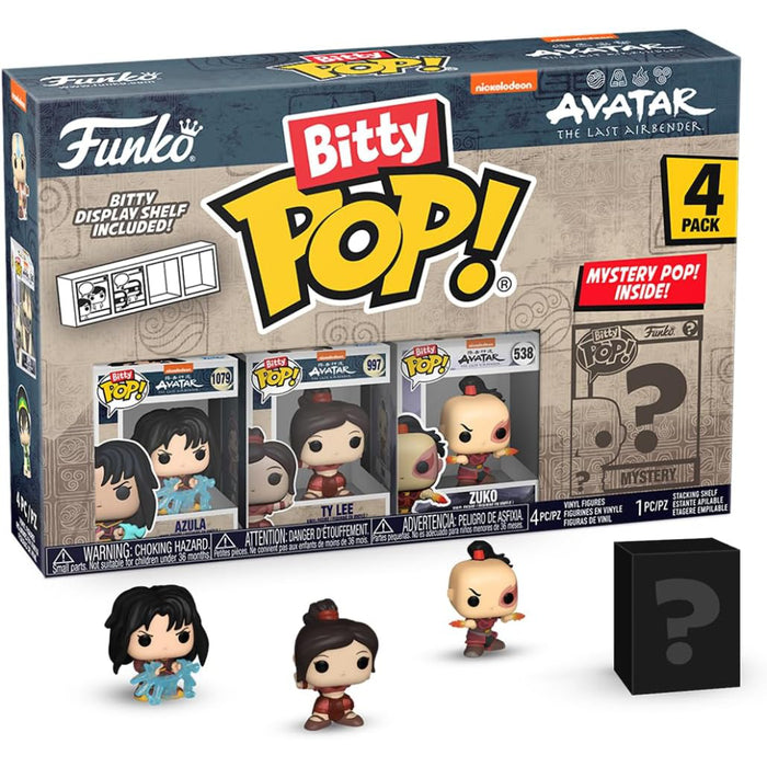 Set 4 Mini Figurine Funko Bitty POP! Avatar TLA - Azula