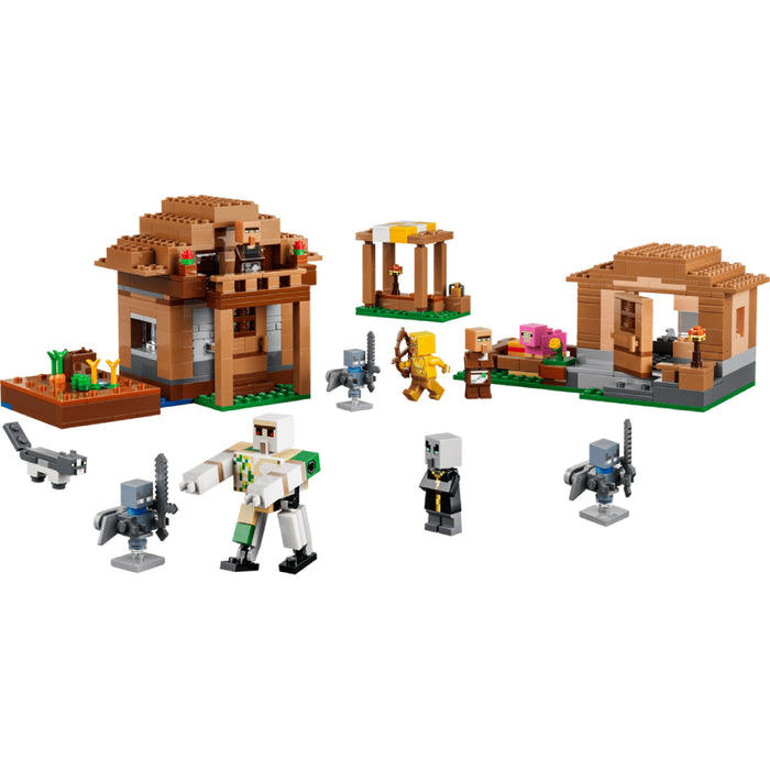 Lego Minecraft - Atacul Evocatorilor asupra satului (21596)