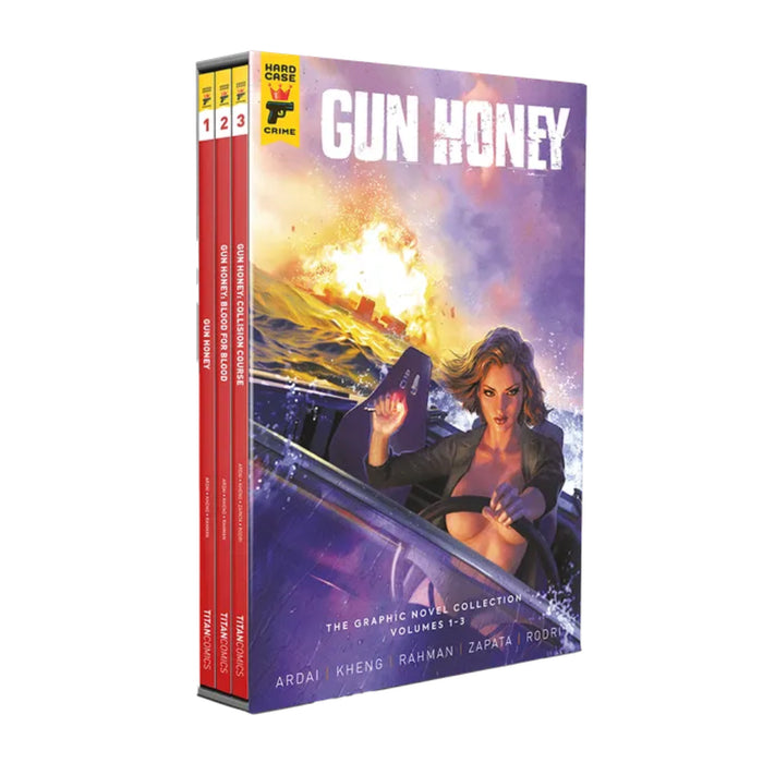 Gun Honey TP Vol 01-03 Slipcase Set DM Edn Alex Ronald Cvr