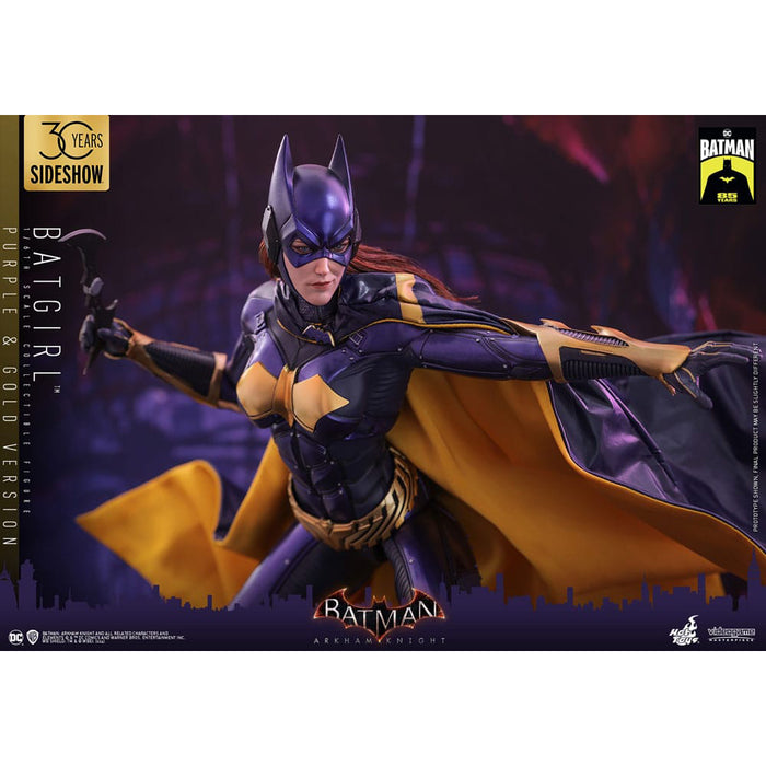 Precomanda Figurina Articulata Batman Arkham Knight Videogame Masterpiece 1/6 - Batgirl (Purple and Gold Version) Exclusive 30 cm