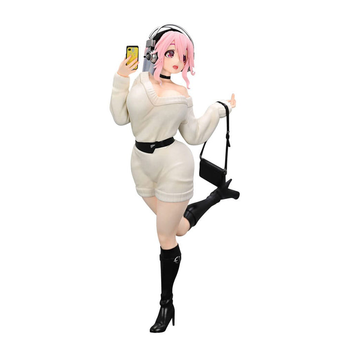 Figurina Super Sonico Trio-Try-iT PVC - Winter Memory Ver. 21 cm