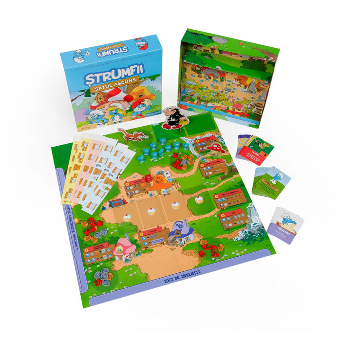 Strumfii - Satul Ascuns (limba romana)