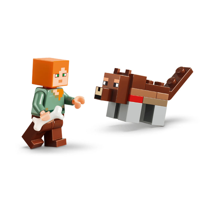 Lego Minecraft - Prima aventura pe timp de noapte (21593)