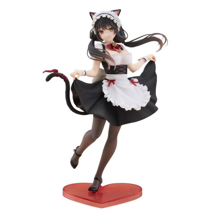 Figurina Date A Live V Coreful PVC - Kurumi Tokisaki Cat Ear Maid Ver. 18 cm