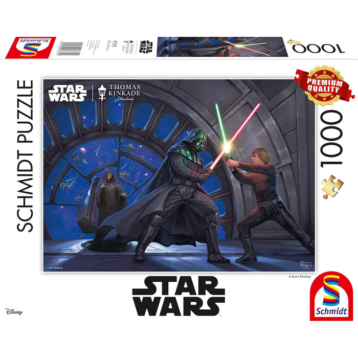 Puzzle Thomas Kinkade - Lucas Film - Star Wars - A Son's Destiny 1000