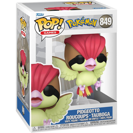 Figurina Funko POP Games Pokemon - Pidgeotto (EMEA) - Red Goblin