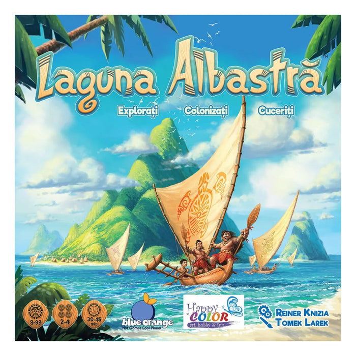 Laguna Albastra, limba romana