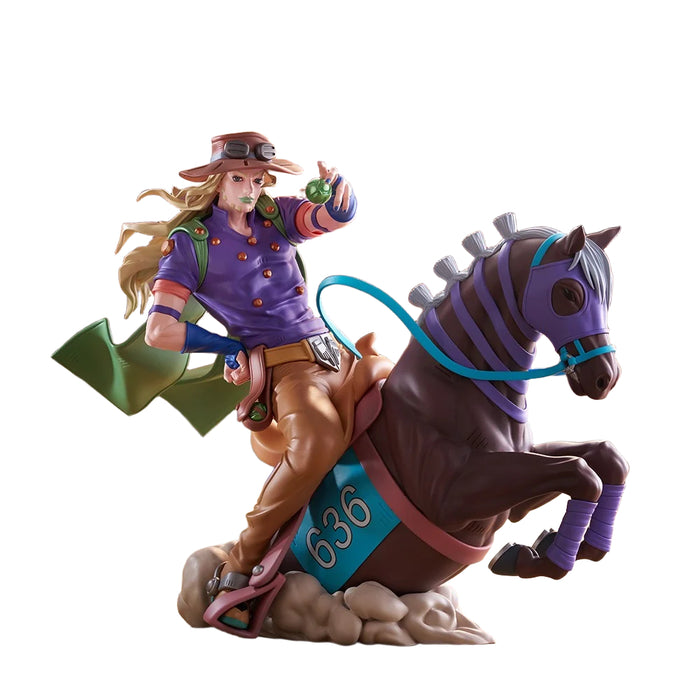 Precomanda Figurina JoJo's Bizarre Adventure Steel Ball Run XrossLinkMAX PVC - Gyro Zeppeli 18 cm