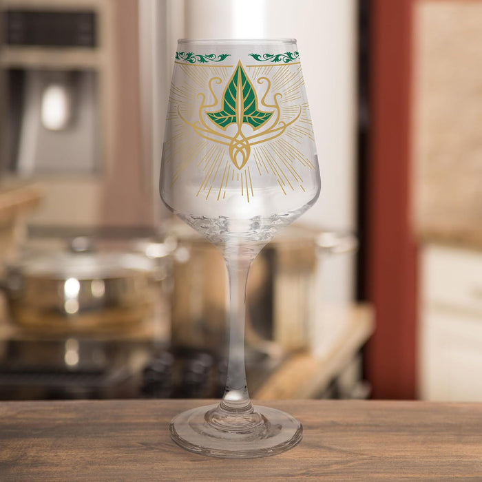 Pahar cu Picior Lord of the Rings - Lorien Leaf