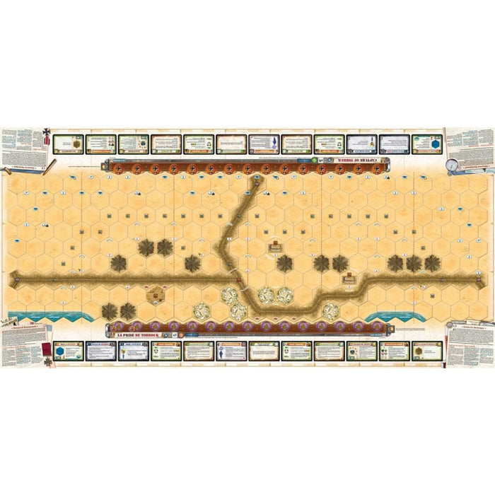 Memoir '44 OP4 Battle Map - Disaster at Dieppe/The Capture of Fortress Tobruk