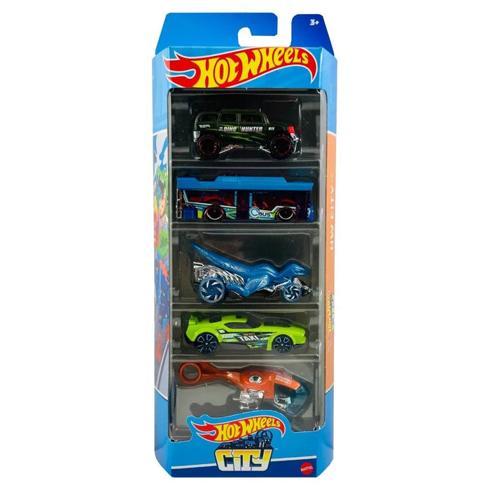 Set 5 Masinute Hot Wheels - City