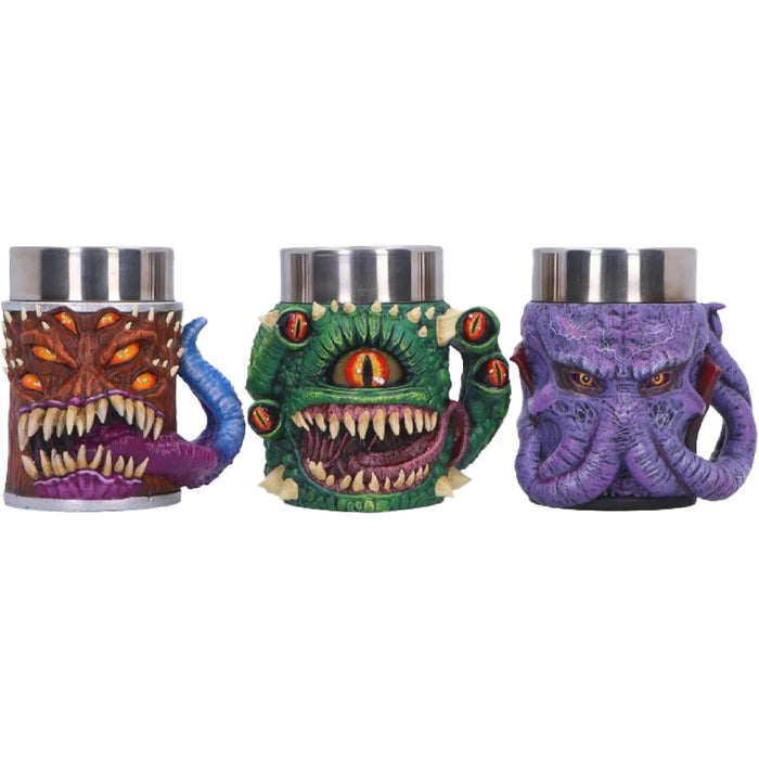 Set Halbe Dungeons & Dragons - Mini  Monster Tiny Tankards 8.8cm