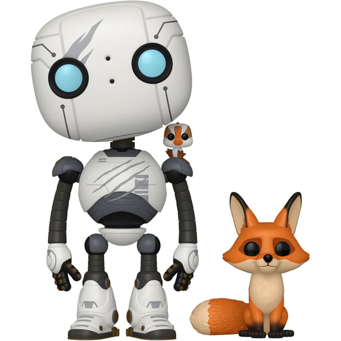 Figurina Funko Pop & Buddy Wild Robot - Roz with Brightbill & Fink