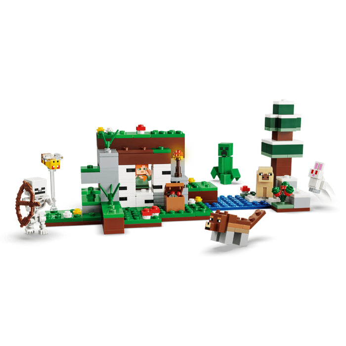 Lego Minecraft - Prima aventura pe timp de noapte (21593)