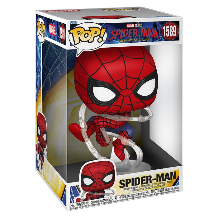 Figurina Funko POP! Super Sized Jumbo Spider-Man Brand New Day - Spider-Man 25 cm